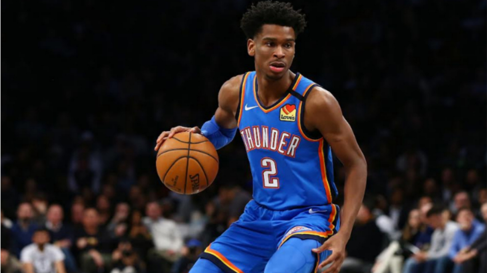 Why does shai Gilgeous-Alexander's hair look different on current