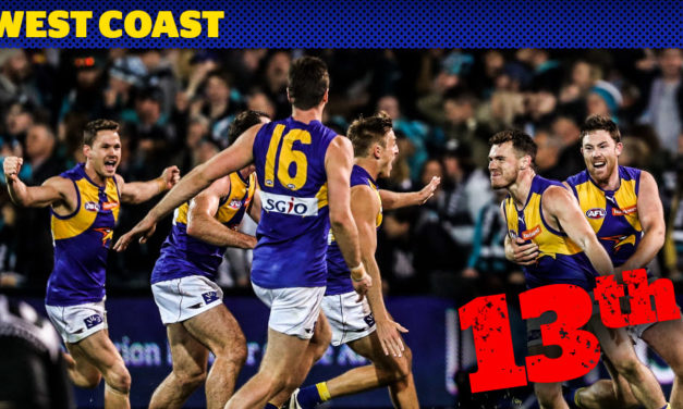 Footyology countdown: Things look wobbly for West Coast