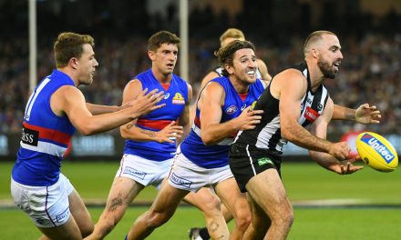 Collingwood throws caution to the wind for a win