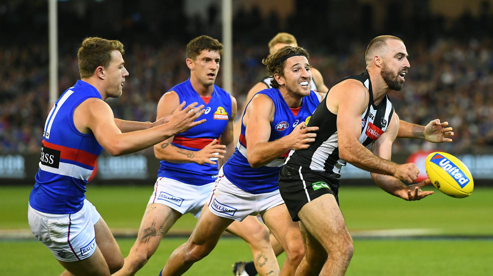 Collingwood throws caution to the wind for a win