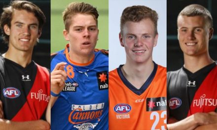 Essendon’s “tall timber” draftees ring a familiar tone