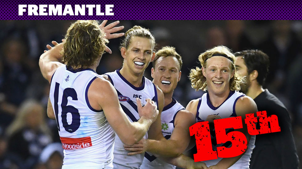 FOOTYOLOGY COUNTDOWN: Flaky Freo need to harden up