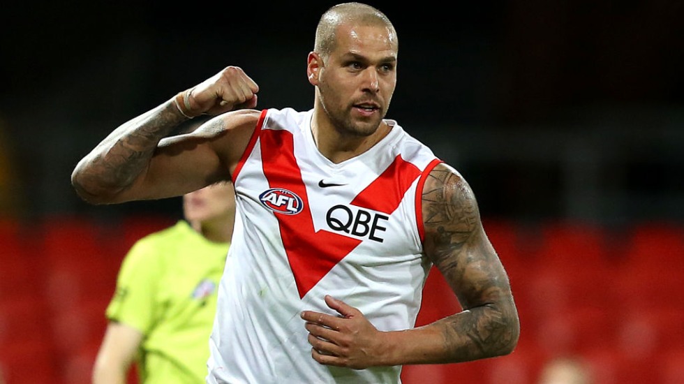 How long will it take Lance Franklin to pass 1000?