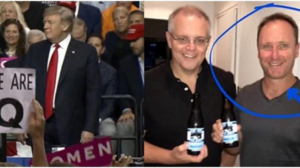 The PM, Trump and loopy QAnon – why the surprise?
