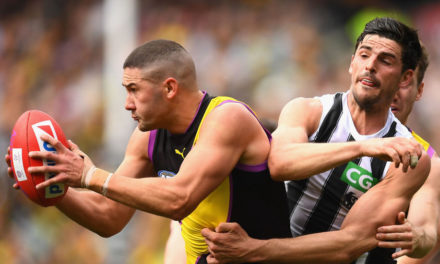 Round six replay as Richmond runs over the top of Pies again