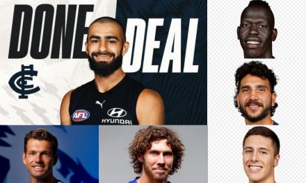 The Trades – Day 8: Carlton satisfies its need for speed